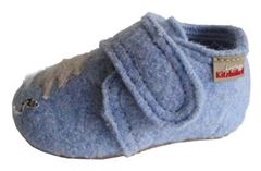 Living Kitzb�hel hjemmesko, denim/leopard