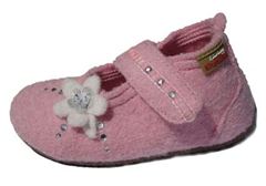 Living Kitzb�hel hjemmesko, rosa tulle