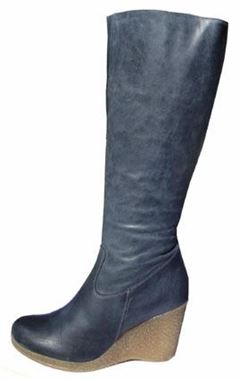 Kmb damest�vle, kilest�vle navy m. r�gummis�l