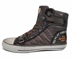 Replay Arrow sn�resko, damesko, basketst�vler, lowboot, brun