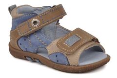 BabyBotte Tom drengesandaler, bl�/brun