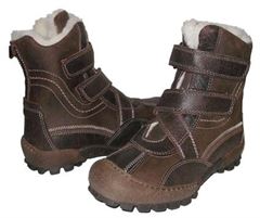 Freesby velcro st�vle brun, foret