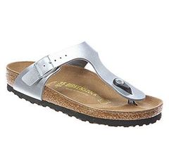 Birkenstock sandal, Gizeh, s�lv