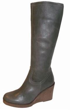 Kmb wedge boot, grey