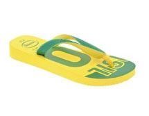 Havaianas Team Brasilien Gul, klip-klap (flip-flop) til b�rn