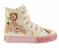 Lelli Kelly low boot, lav pigest�vle, perlemor