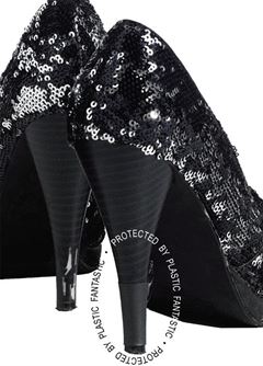 PLASTIC FANTASTIC - Heelprotector / stileth�le beskytter