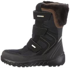 Richter 4372 vandt�tte velcro pigest�vler m/pels, sort