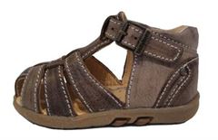 BabyBotte Tintin drengesandal, brun