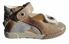 BabyBotte Titof drengesandaler, brun/jeansbl�