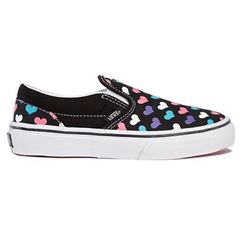 Vans Classic Slip-on, Vans sko, multicolor hjerter