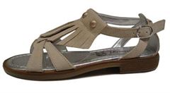 Primigi Violetta beige sandal med frynser, pigesandaler