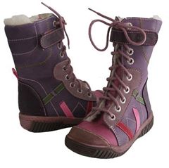 Babybotte Aviateurfl purple, lined