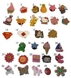 Holey Sole charms