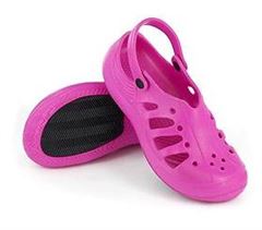 Holey Sole Getaway kids fuchsia