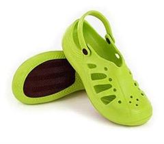 Holey Sole Getaway kids lime