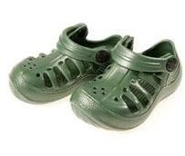 Holey Sole Getaway kids moss green