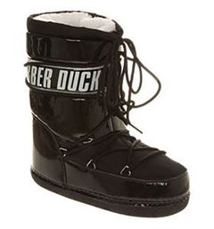 Rubberduck Big Foot woman, sort - pigest�vle/damest�vle, vinterst�vle, sort