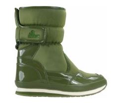 Rubberduck Snowjoggers woman, capulet olive neoprene/shiny PU - pigest�vle/damest�vle, vinterst�vle, mat/blank army/olivengr�n