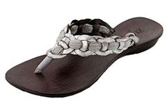 Zento flet slipper, s�lv