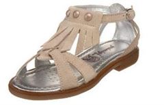 Primigi Violetta beige sandal med frynser, pigesandaler