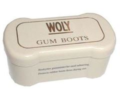 Woly gum boots - creme til gummist�vler